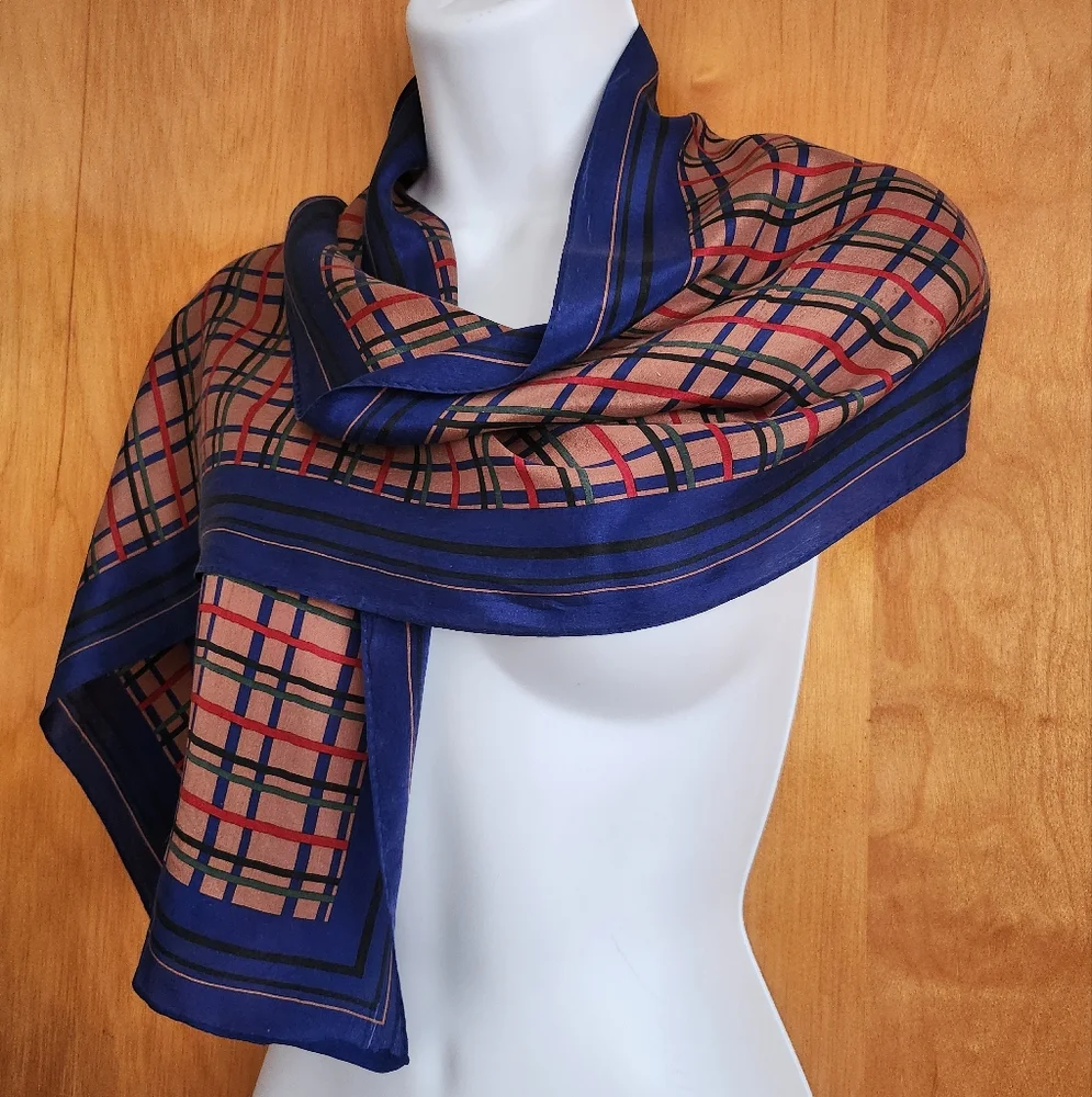 Anne Klein Silk Scarf